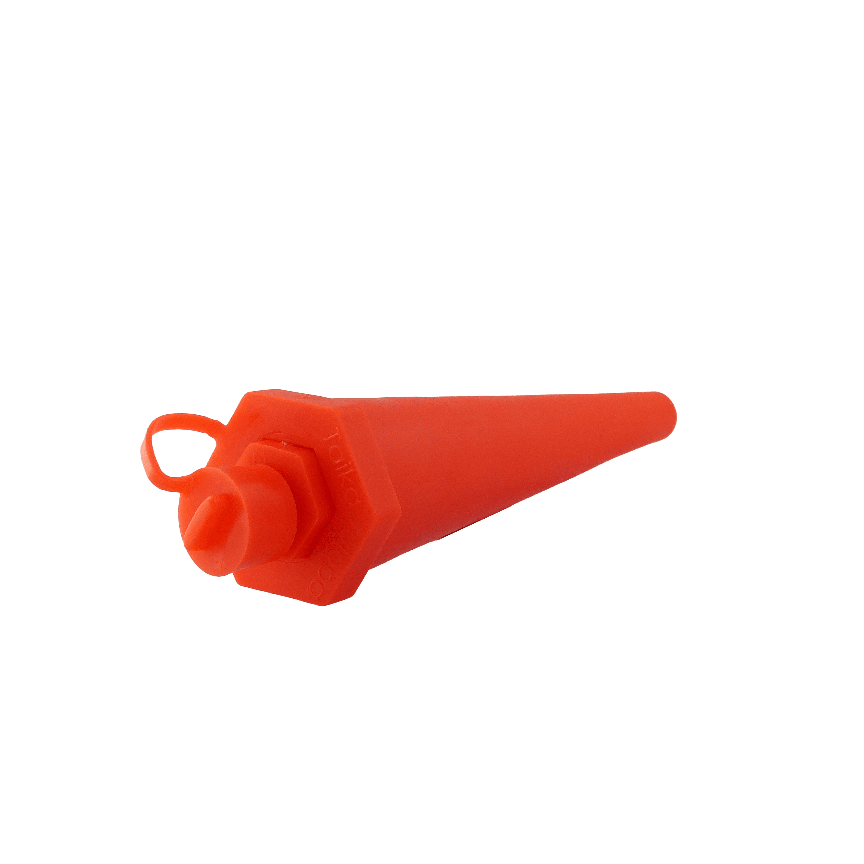 Wartungsstopfen für Hydraulikleitungen Signalrot