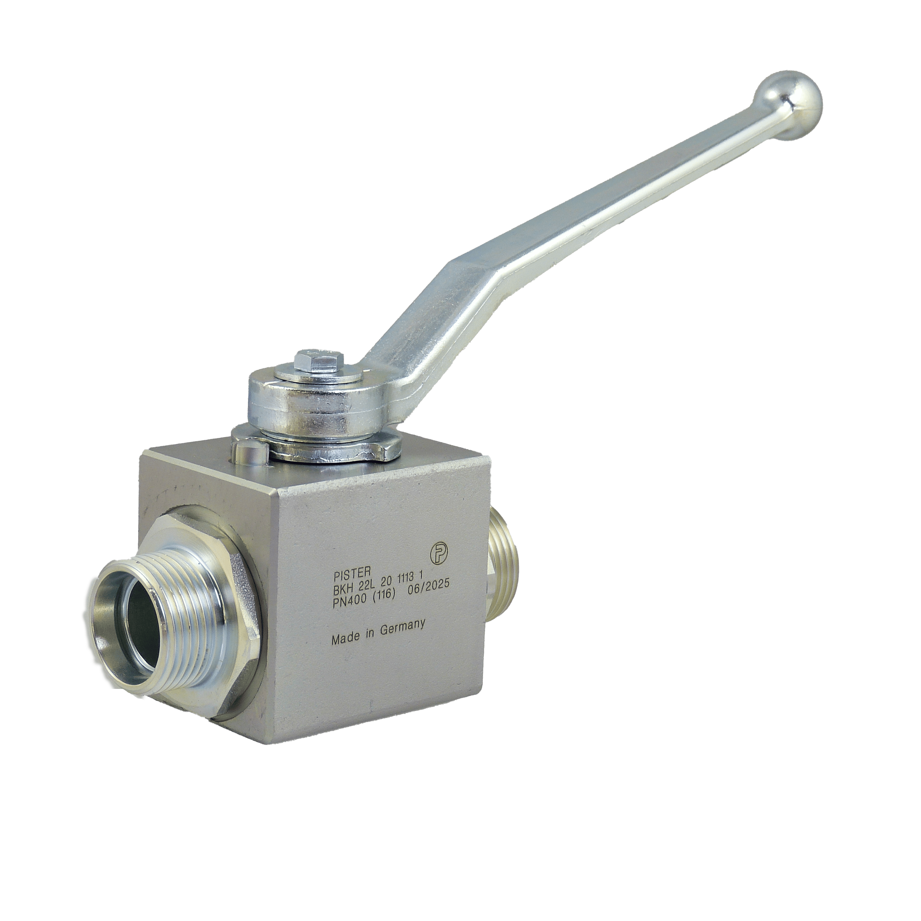 Blockkugelhahn zwei Wege