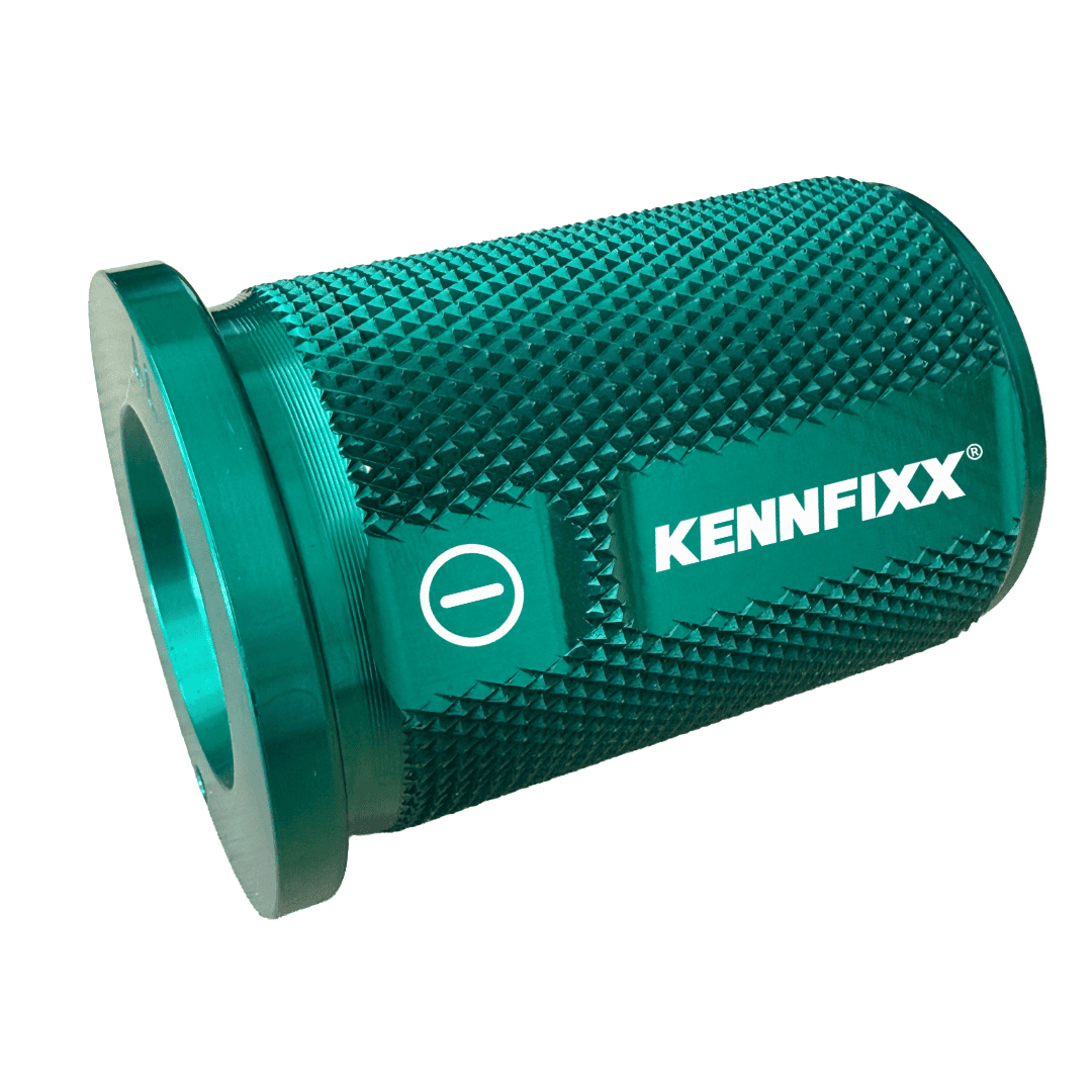 KENNFIXX Griff GRÜN BG4 "-" montiert