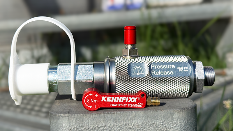 KENNFIXX Connect & Control - die einfache Art der Druckentlastung