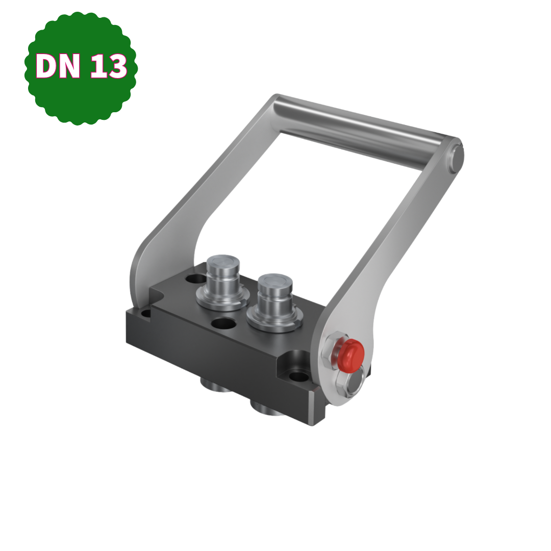 Multi-Kupplung Festhälfte 2-fach DP2 (2) LONG