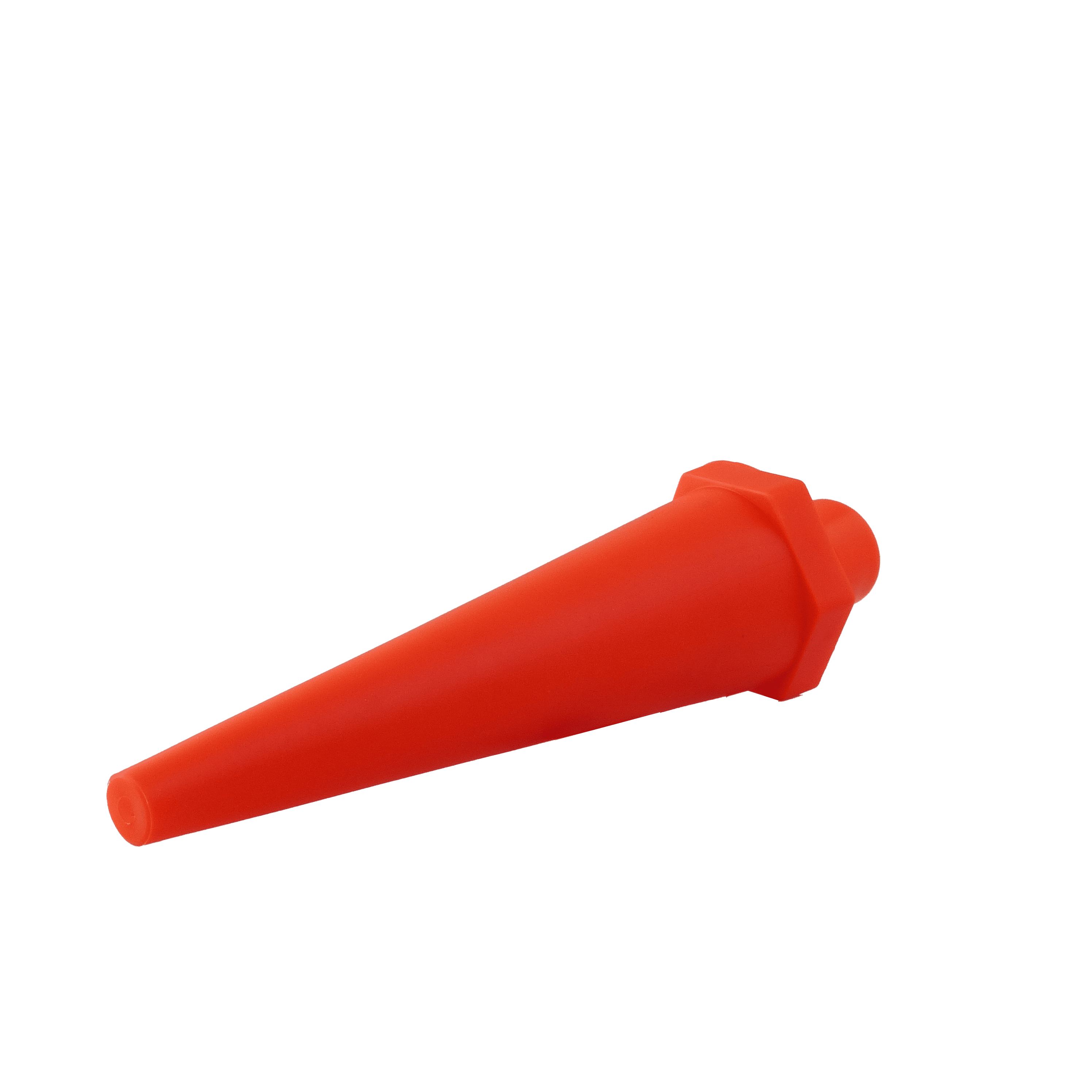 Wartungsstopfen für Hydraulikleitungen Signalrot